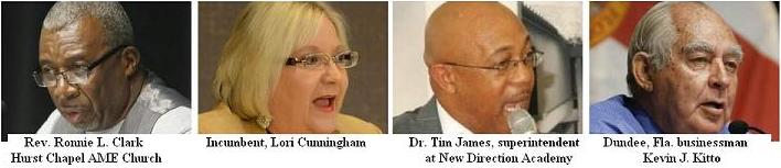 POLK School Board Dist. 2 candidates