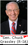 Sen. Chuck Grassley (R-IA), ranking member of Senate Judiciary